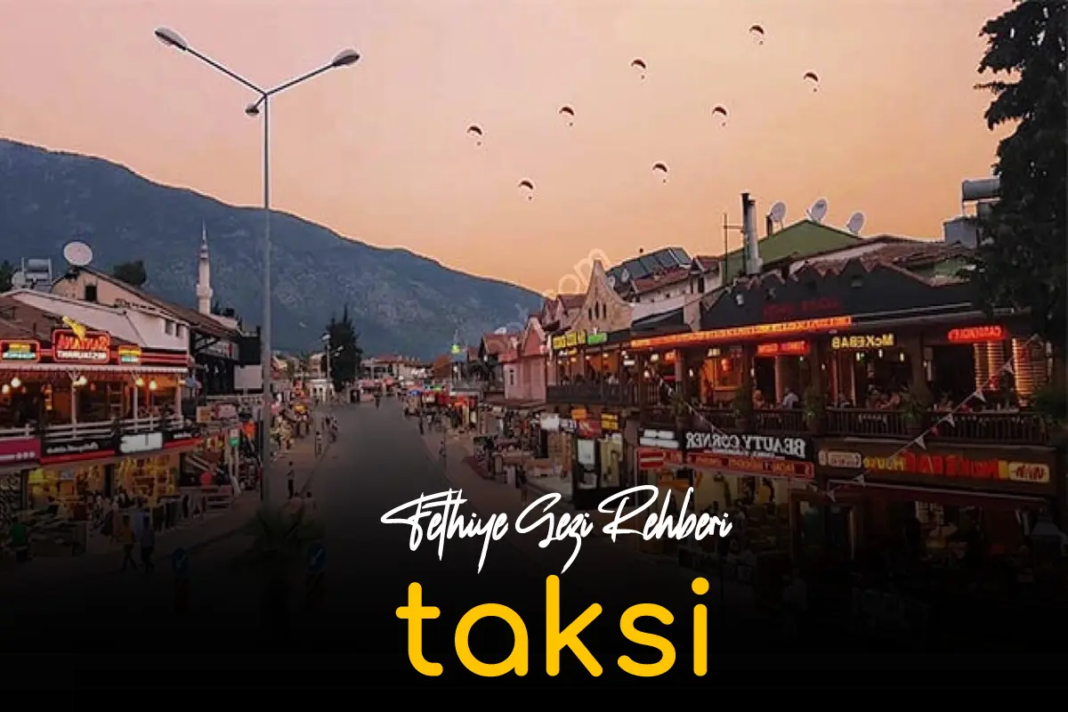 Fethiye Hisarönü Taksi Durağı
