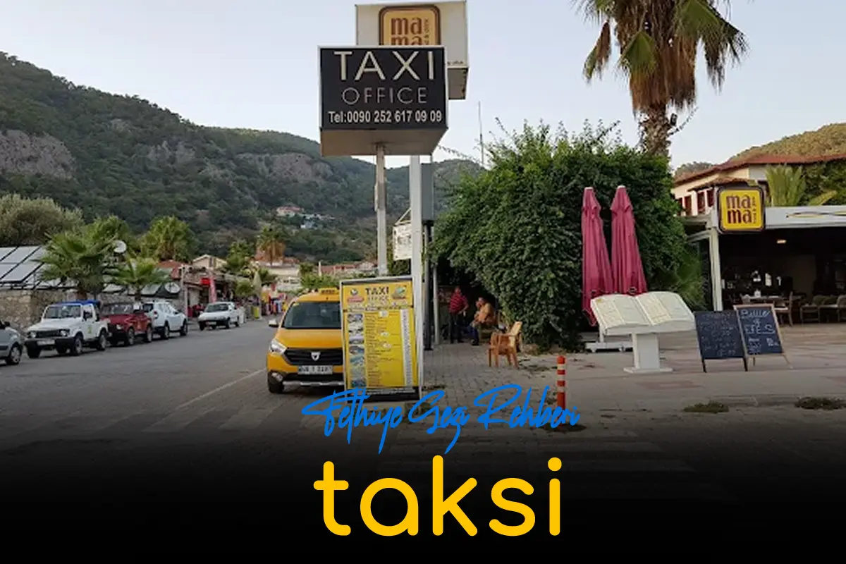 Ölüdeniz Taksi Durağı