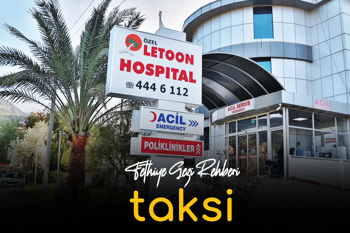 Patlangıç Letoon Taksi Durağı Fethiye